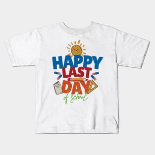 happy last day of school 2023 Kids T-Shirt